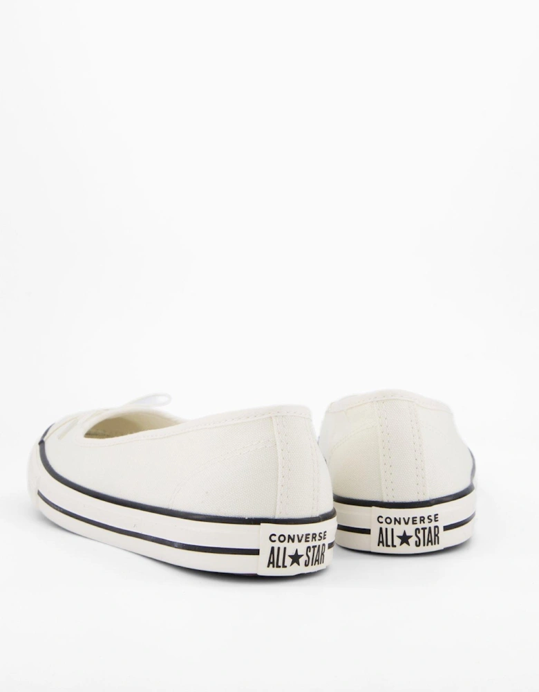 Womens Chuck Taylor All Star Dainty Ballerina Canvas Slip-Ons