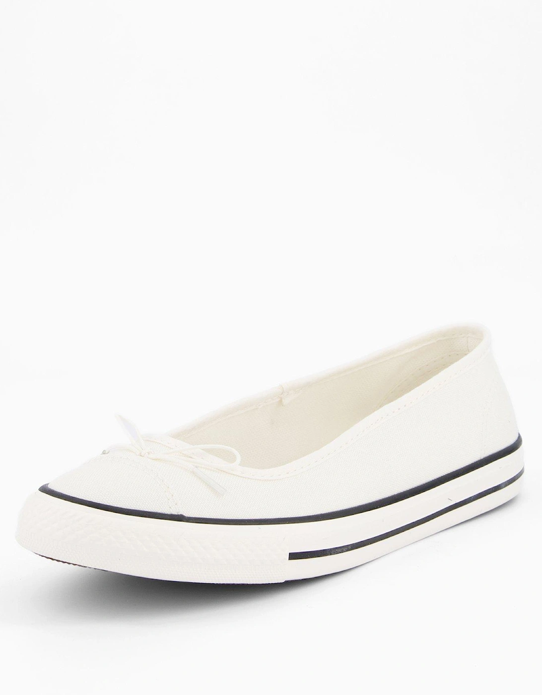 Womens Chuck Taylor All Star Dainty Ballerina Canvas Slip-Ons