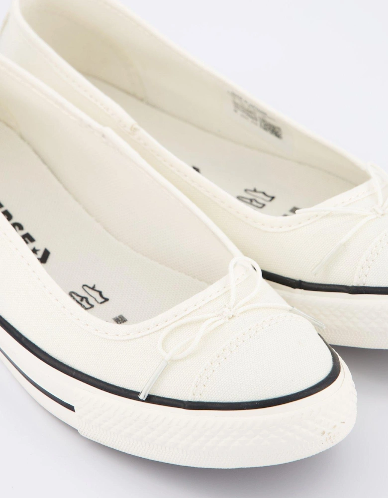Womens Chuck Taylor All Star Dainty Ballerina Canvas Slip-Ons