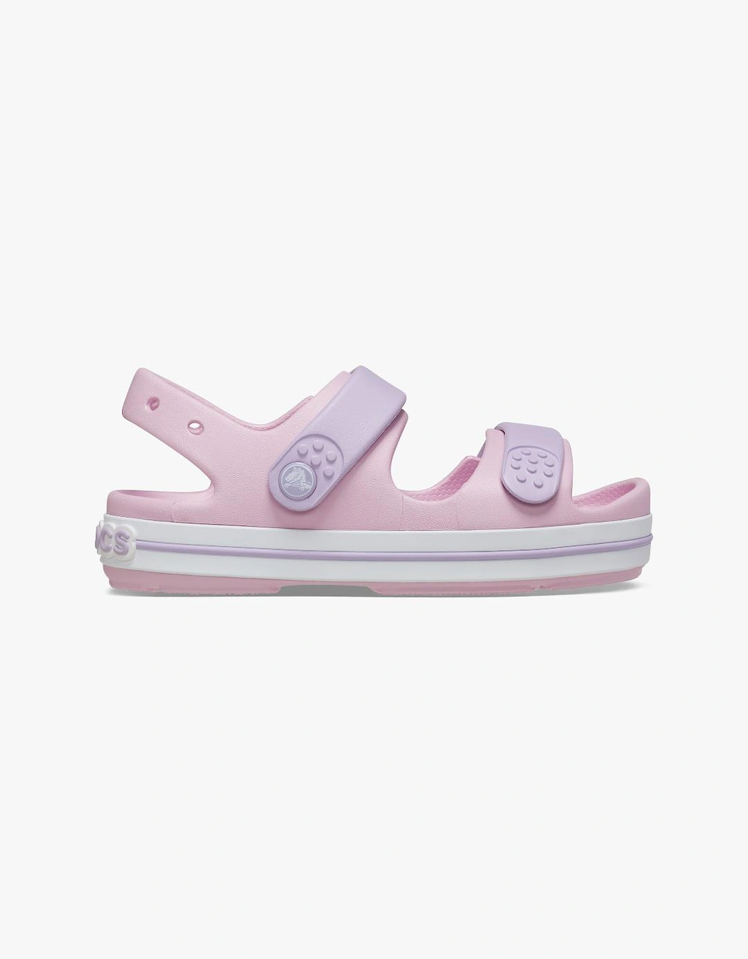 Crocs 209424-84I TODDLER CROCBAND CRUISER Sandals Ballerina/Lavender - Pink - Size: UK 4 small kids