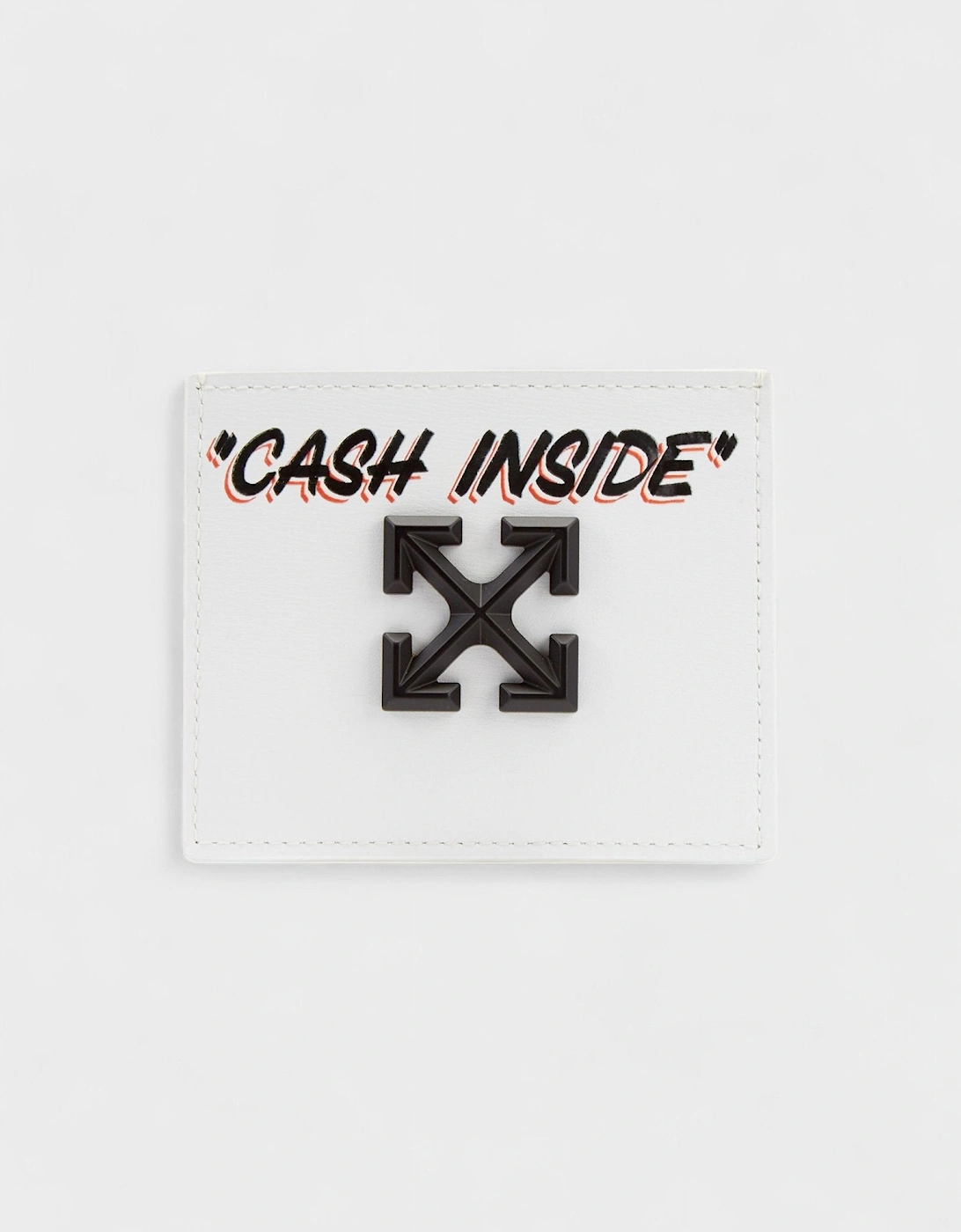 Jitney Simple Card Case Quote White, 3 of 2