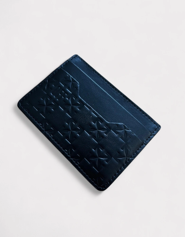 Jitney Card Holder Monogram Black