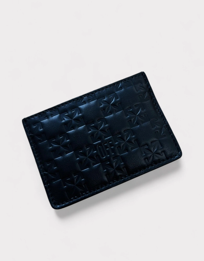 Jitney Card Holder Monogram Black