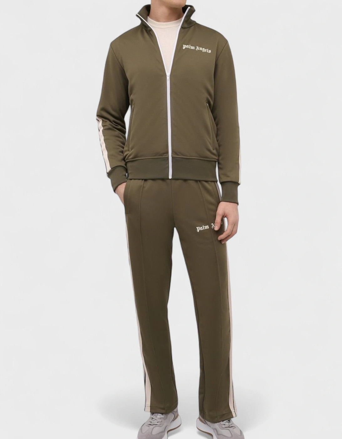 Classic Track Pants Military White