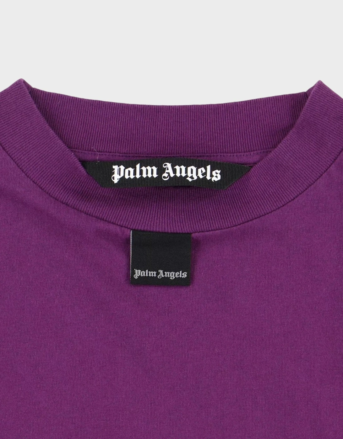 Blurry Logo Over Tee Purple