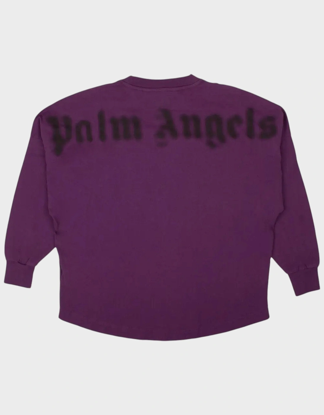 Blurry Logo Over Tee Purple