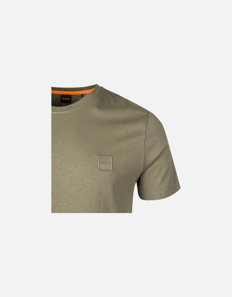 BOSS Tales T-Shirt Open Green
