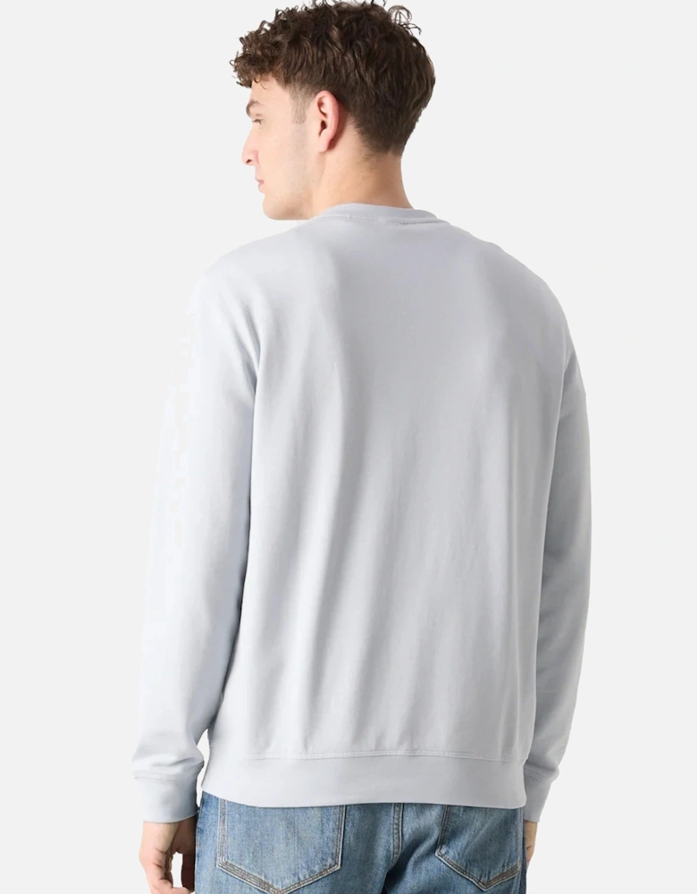 BOSS Reg Fit Westart Sweatshirt Light Pastel Grey