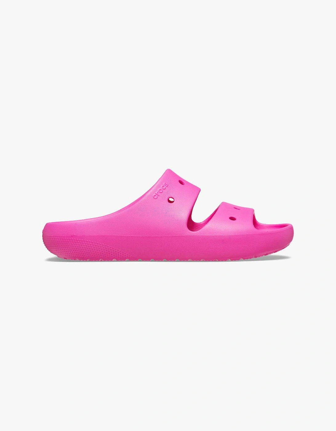 Women's Crocs 209403-6UB CLASSIC SANDAL Womens Sliders Juice - Pink - Size: 4