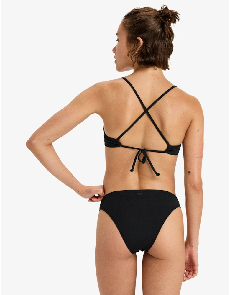 Womens Beach Classics Moderate Basic Pant Separate Bottom Swimsuit - Black