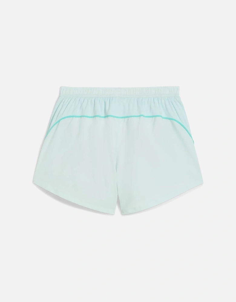 Womens Running Velocity 3Inch Shorts - Peaceful Blue