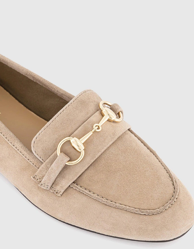 Felix - Trim Loafers - Suede - Beige