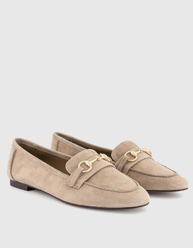 Felix - Trim Loafers - Suede - Beige
