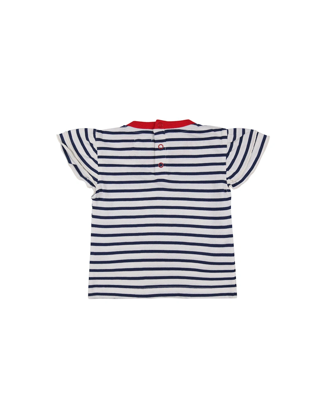 Baby Girls Busy Bee Applique Top & Short Set - Mono