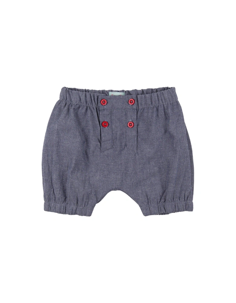 Baby Girls Busy Bee Applique Top & Short Set - Mono