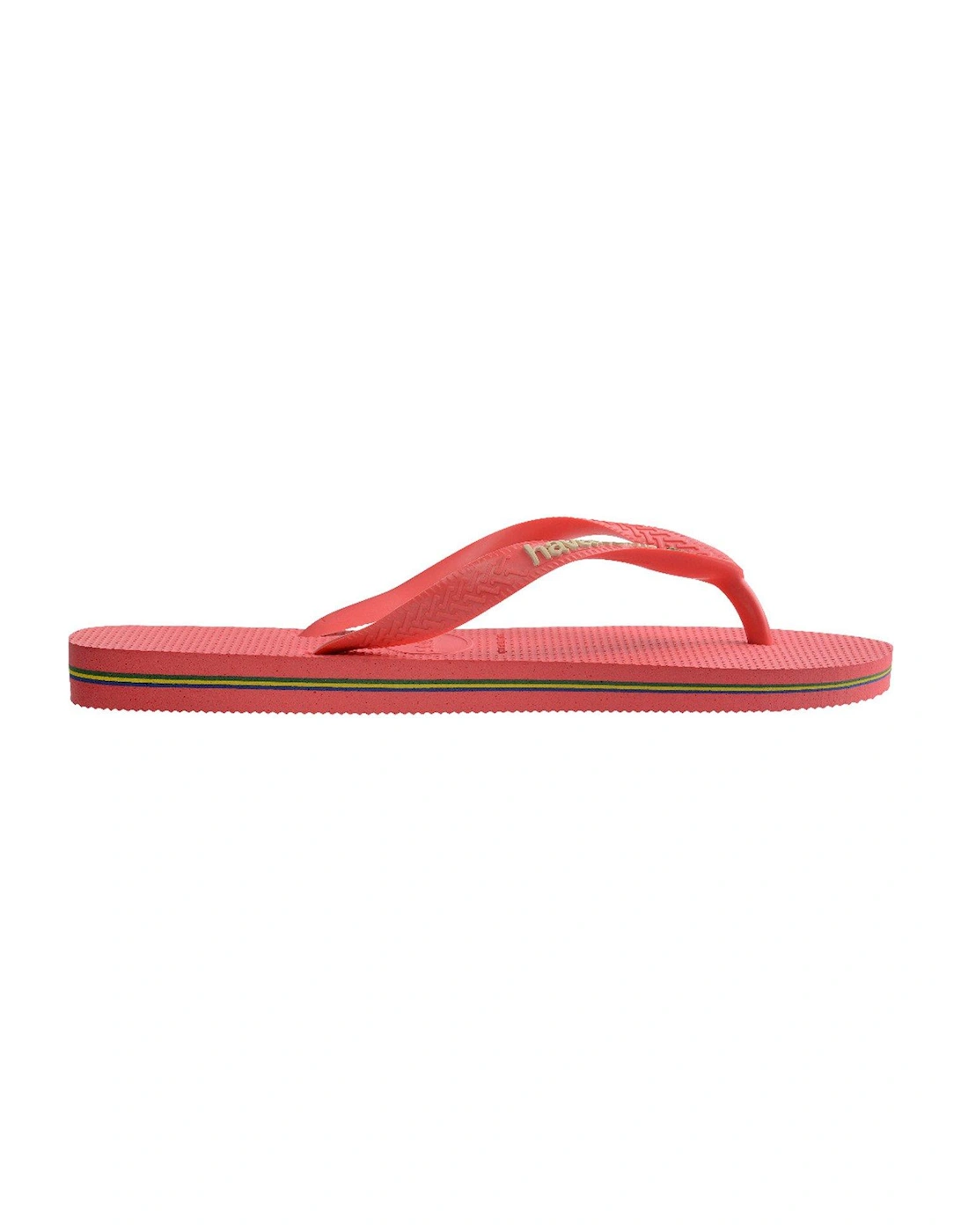 Brasil Logo Flip Flop - Tropical Coral