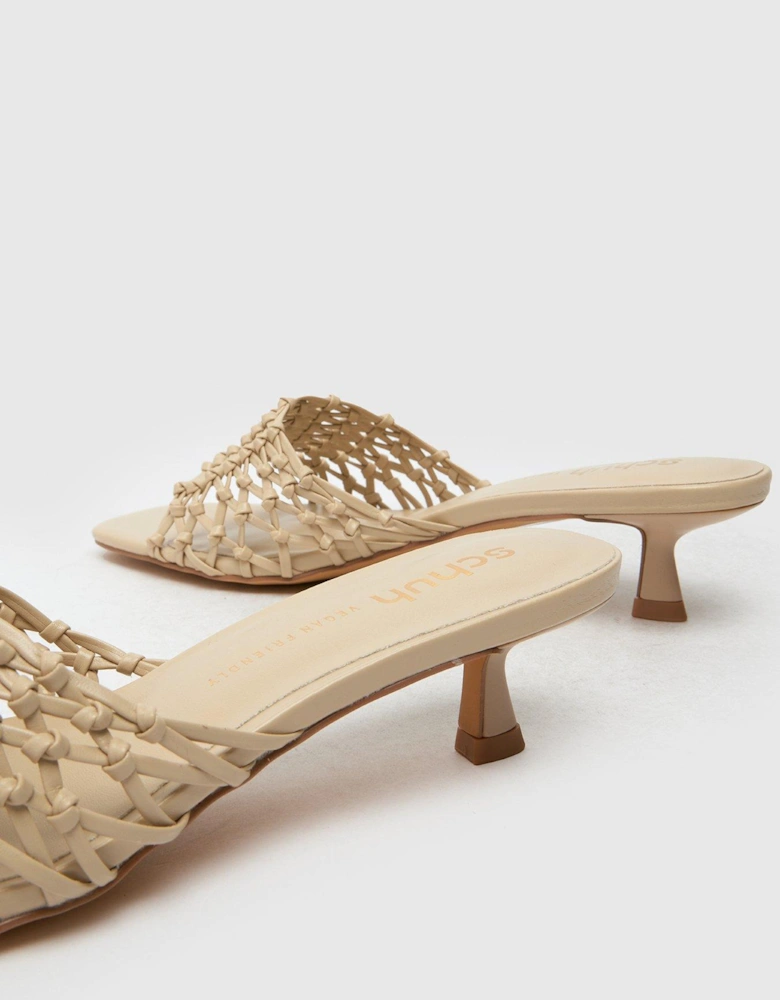 Sorin Woven Mules - Natural