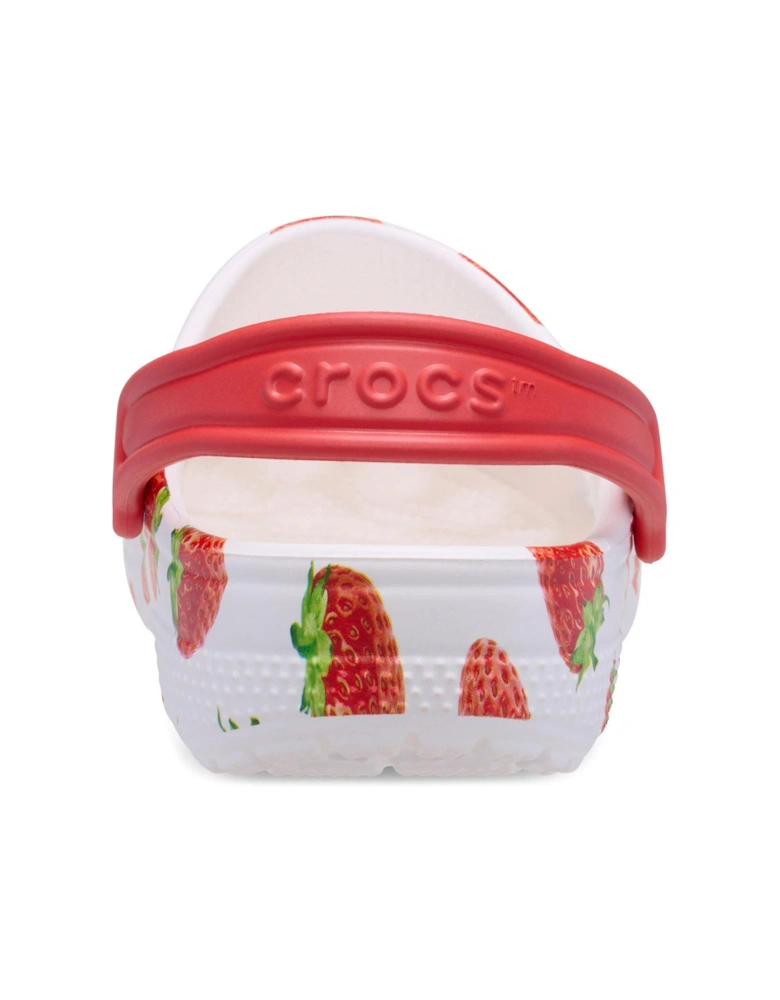 Classic Fresh Fruits Clog T - White
