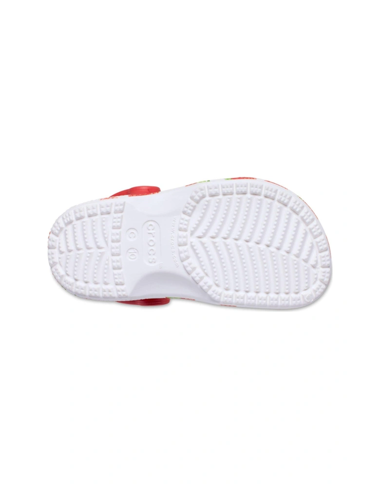 Classic Fresh Fruits Clog T - White