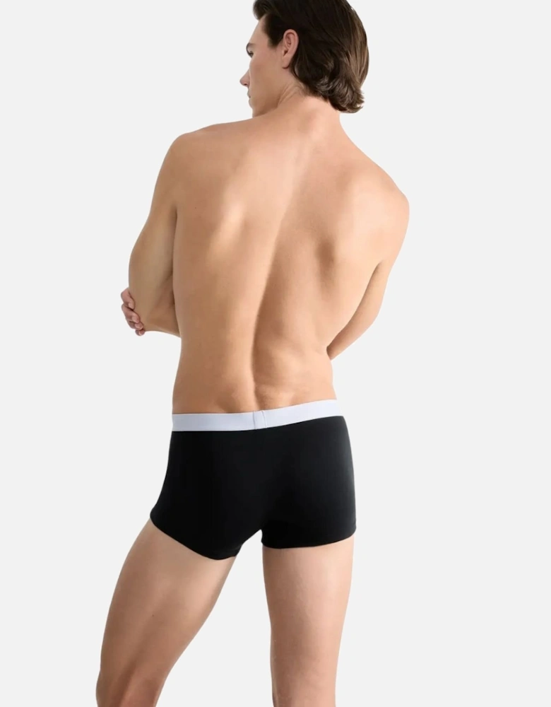 Go ABC 2.0 2-Pack Hipster Boxer Trunks, Black