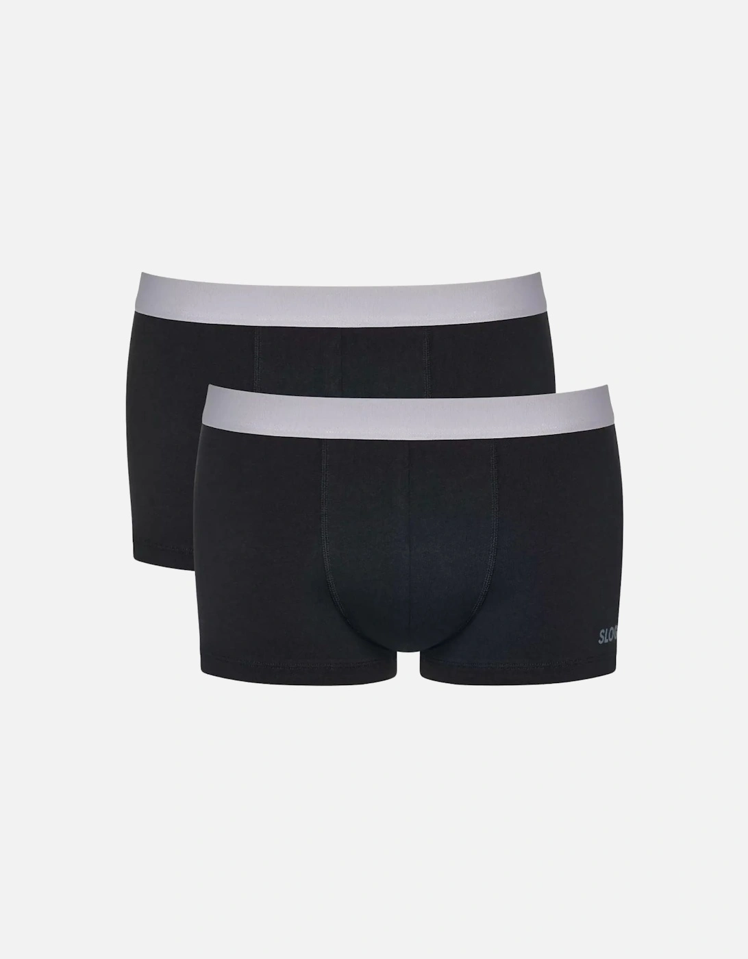 Go ABC 2.0 2-Pack Hipster Boxer Trunks, Black, 7 of 6