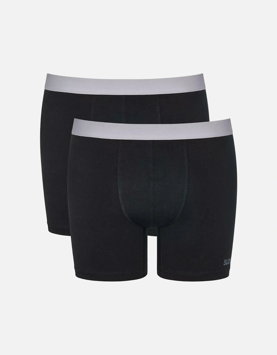 Go ABC 2.0 2-Pack Short Boxer Trunks, Black, 7 of 6