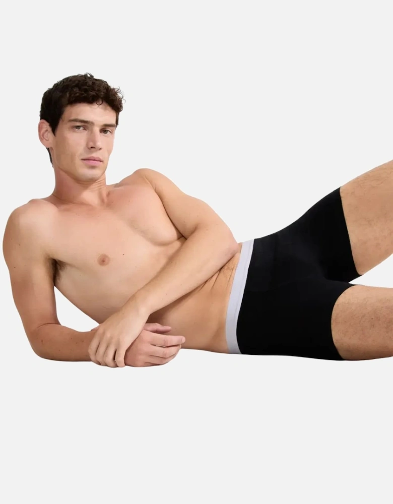 Go ABC 2.0 2-Pack Short Boxer Trunks, Black