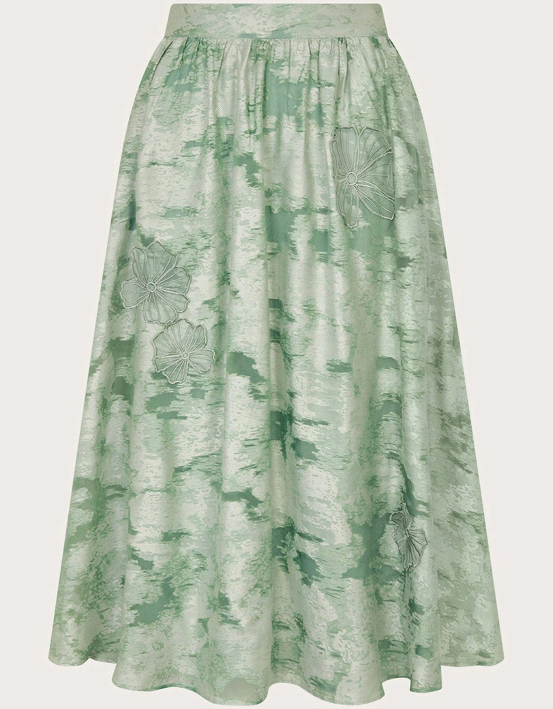 Josie Midi Skirt - Green