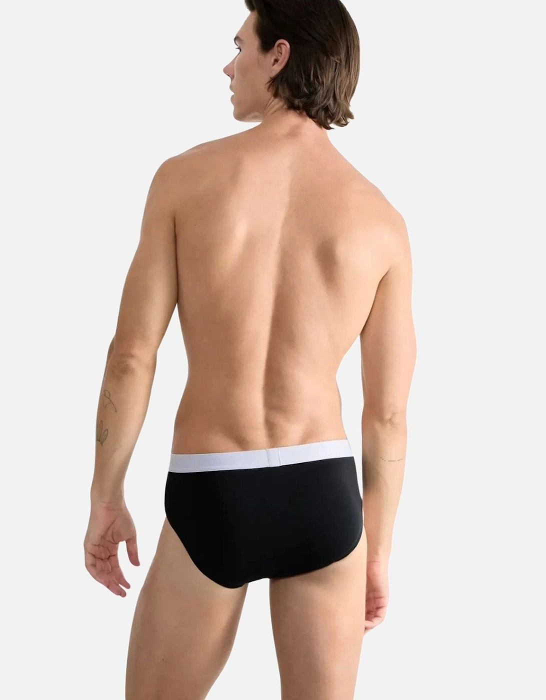 Go ABC 2.0 2-Pack Midi Briefs, Black