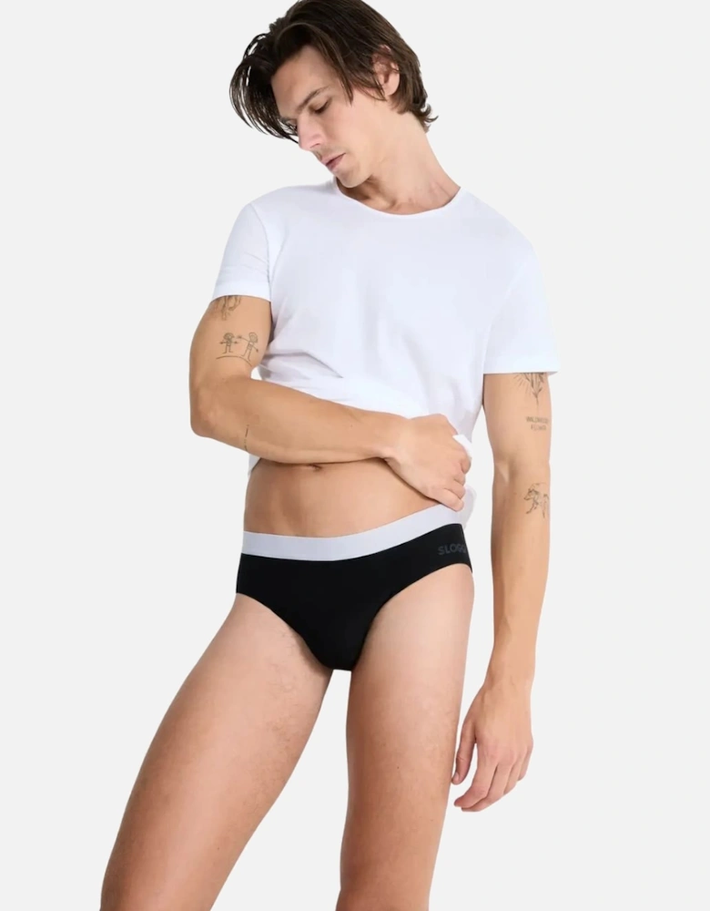 Go ABC 2.0 2-Pack Midi Briefs, Black