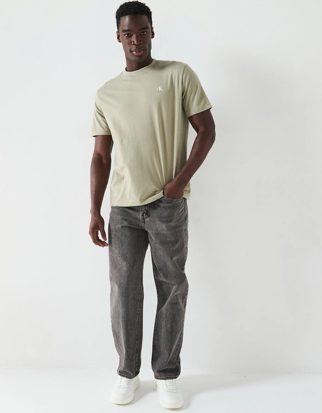 Painted T-Shirt - Beige