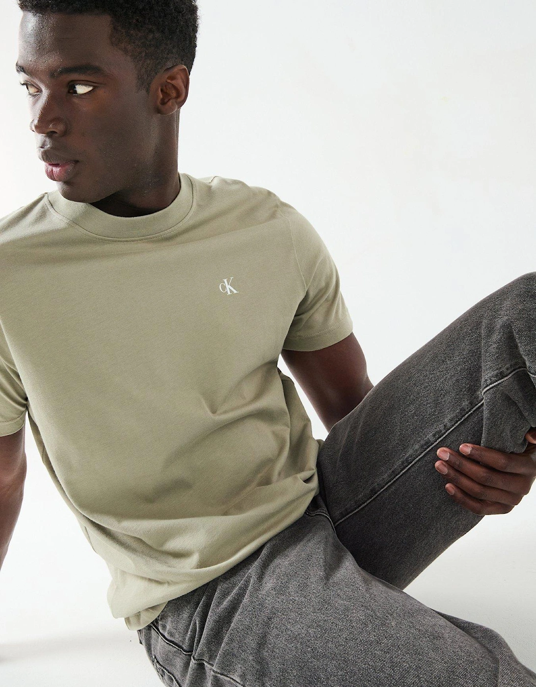 Painted T-Shirt - Beige