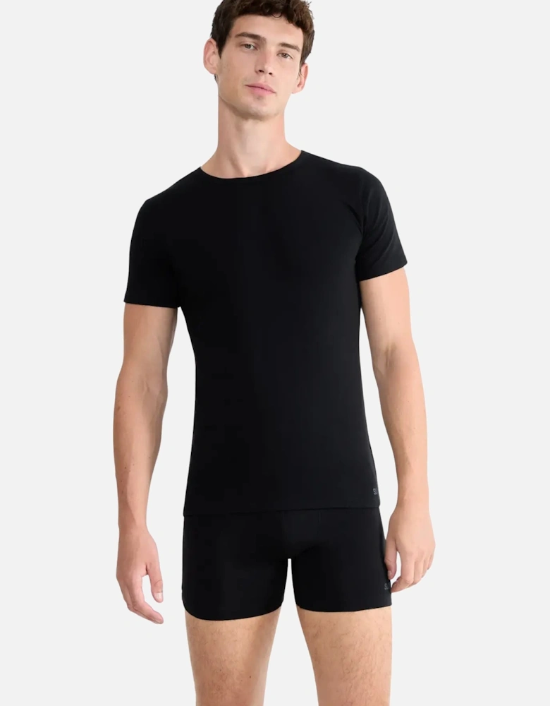 Go ABC 2.0 2-Pack Crew-Neck T-Shirts, Black