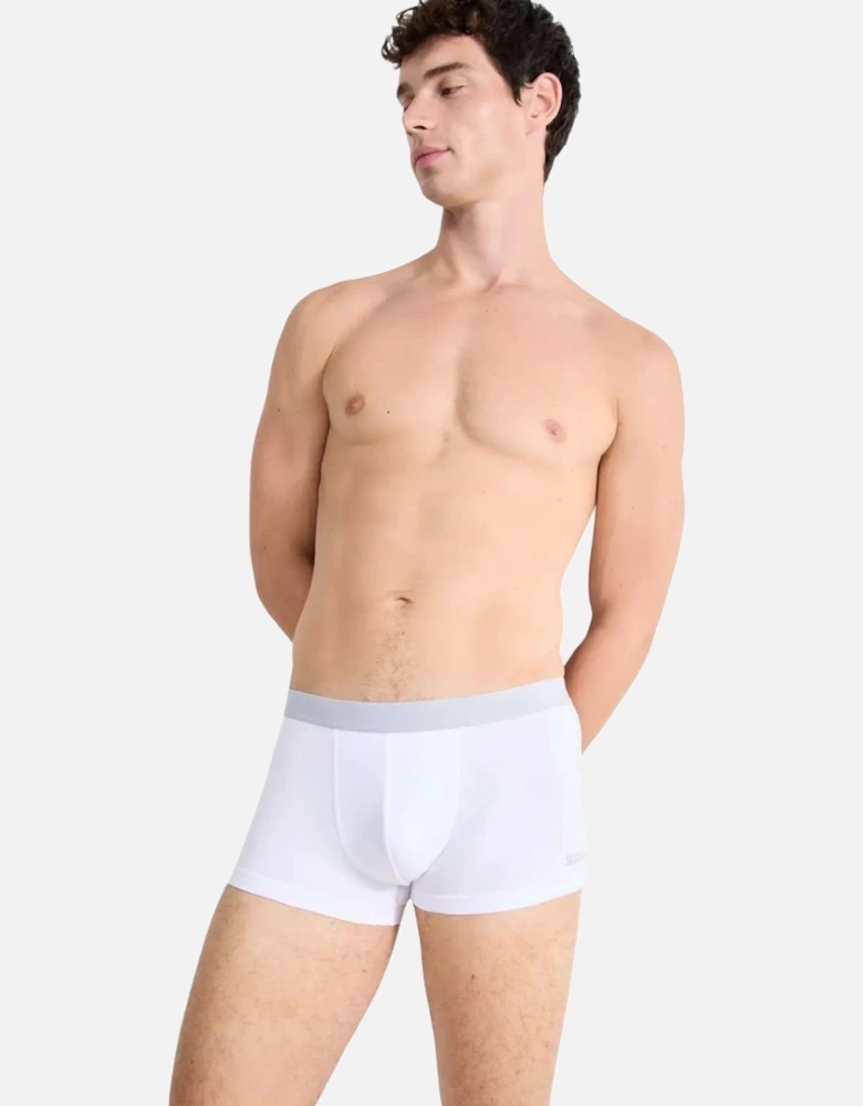 Go ABC 2.0 2-Pack Hipster Boxer Trunks, White