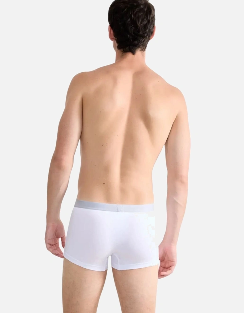 Go ABC 2.0 2-Pack Hipster Boxer Trunks, White
