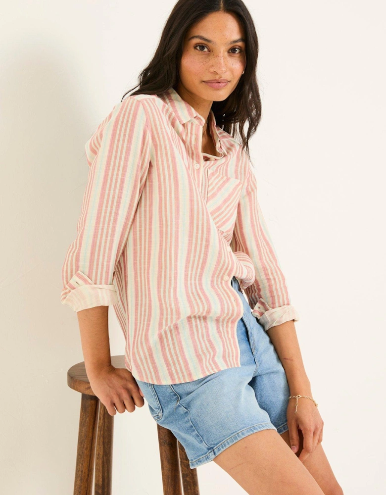Olivia Stripe Shirt - Multi