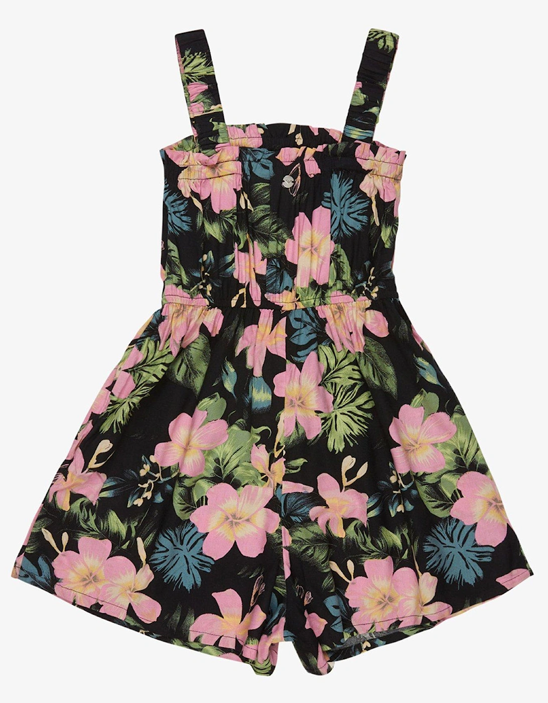 Girls Playa Baby Printed Playsuit All-in-One - Black
