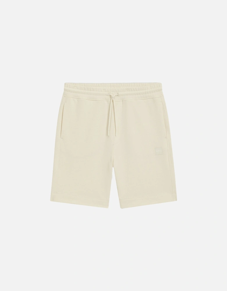 BOSS Regular Fit Sewalk Sweat Shorts Open Yellow