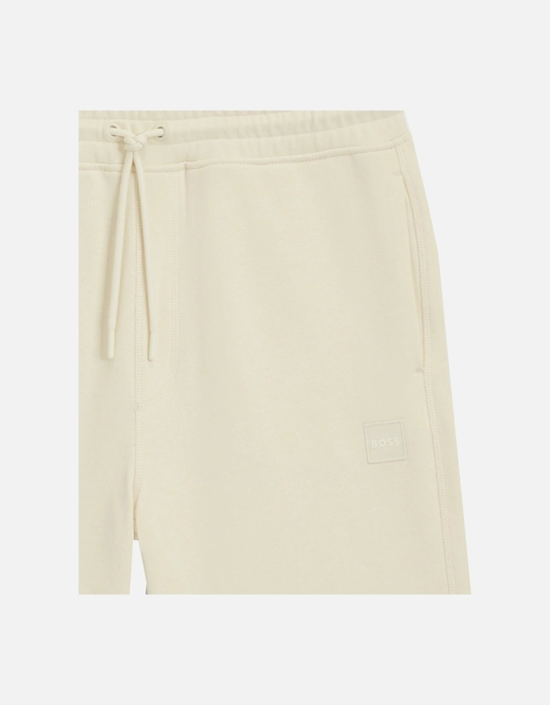 BOSS Regular Fit Sewalk Sweat Shorts Open Yellow