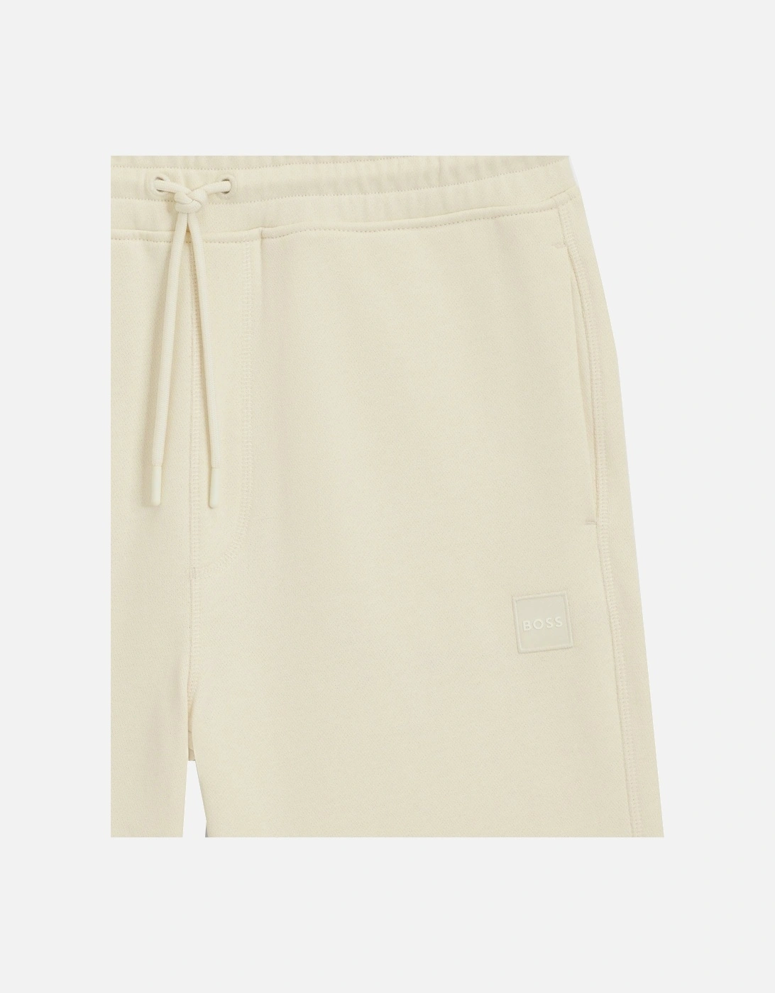 BOSS Regular Fit Sewalk Sweat Shorts Open Yellow