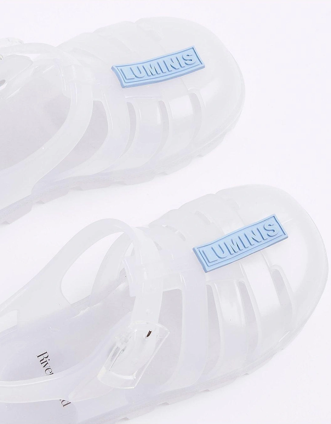 Boy Translucent Jelly Sandals - Blue