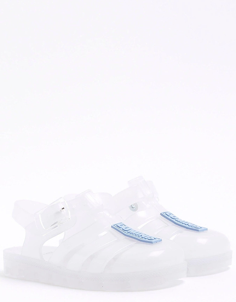 Boy Translucent Jelly Sandals - Blue