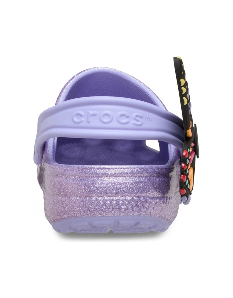 Classic Iam Butterfly Clog T - Purple