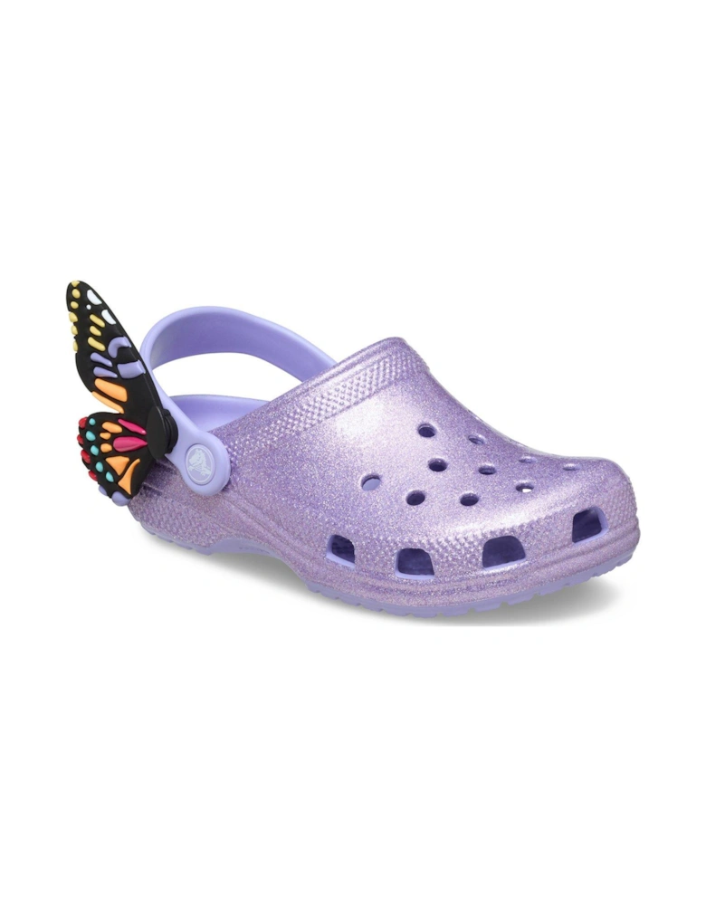 Classic Iam Butterfly Clog T - Purple