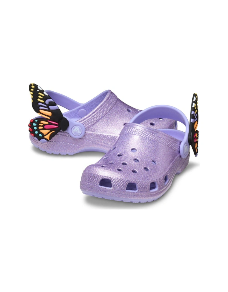 Classic Iam Butterfly Clog T - Purple