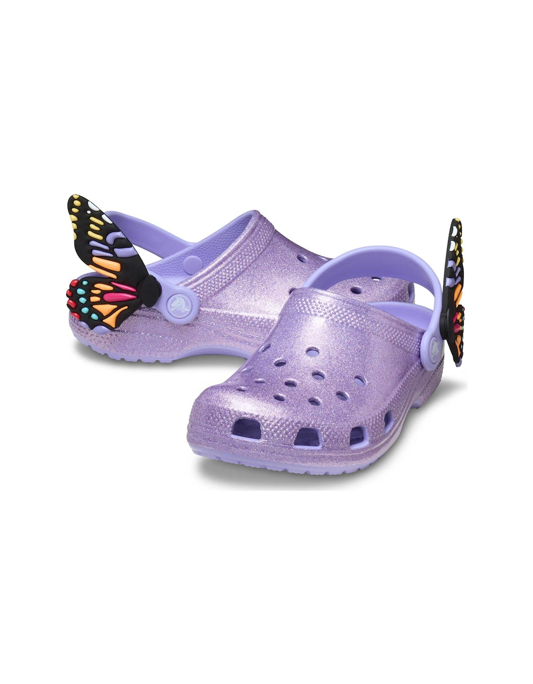 Classic Iam Butterfly Clog T - Purple