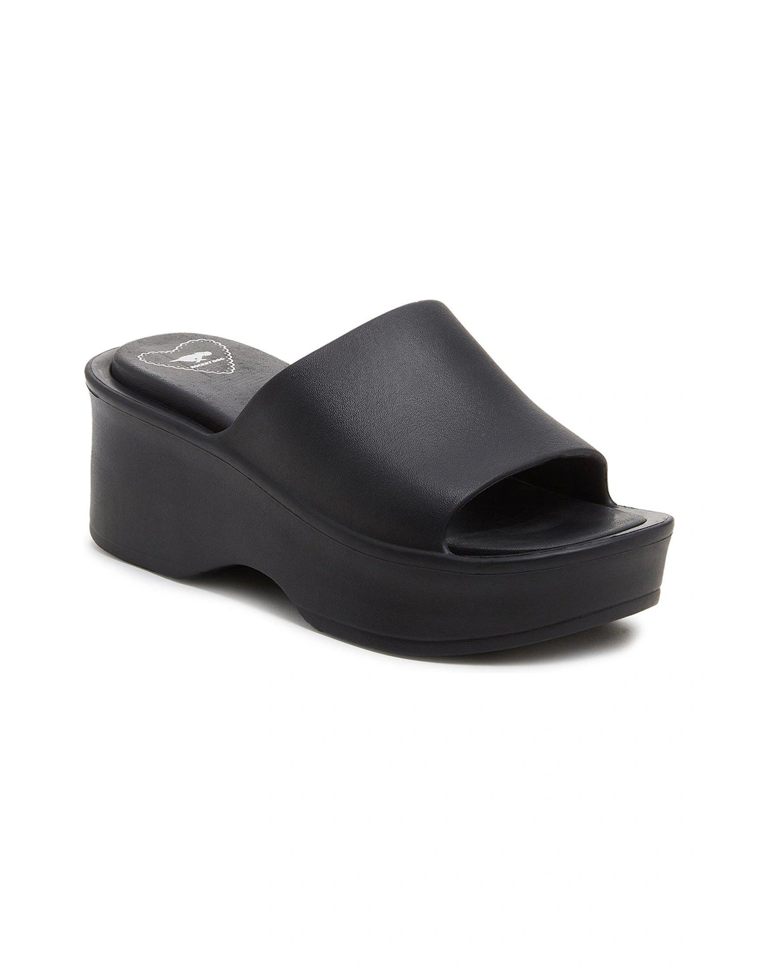 Petal EVA Wedged Sliders - Black