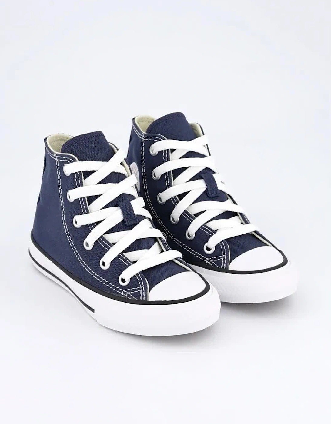 Unisex Kids Hi Top Trainers - Navy