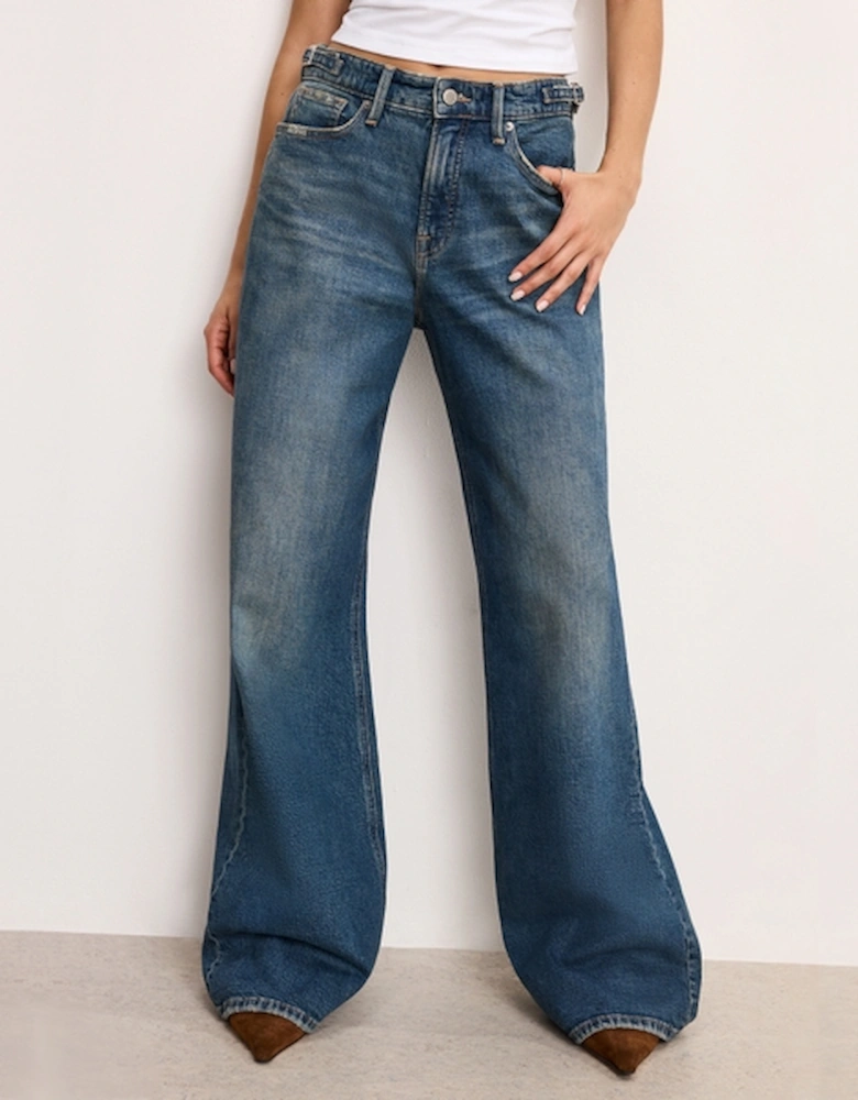 Good Ease Adjustable Tab Denim Jeans