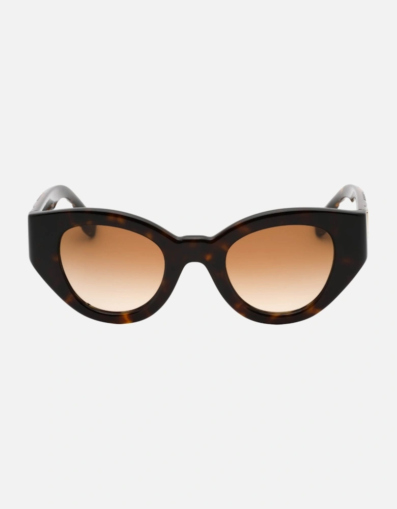 Meadow Dark Havana Brown Gradient Sunglasses